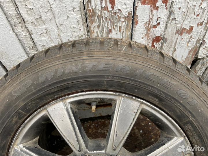 Литые диски R15 шины Dunlop 185/65R15 шипы