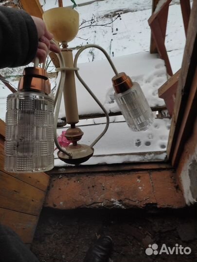 Люстра времён СССР