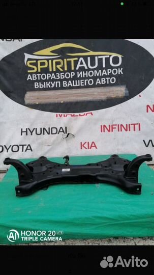 Подрамник передний Kia Rio 4 G4FG 2017