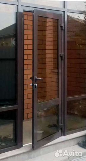 Входные алюминиевые двери