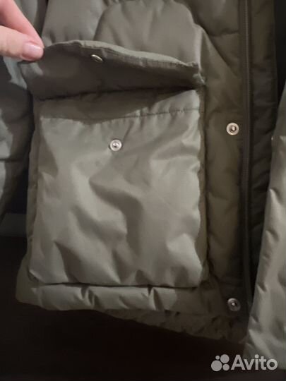 Пуховик детский зимний 140