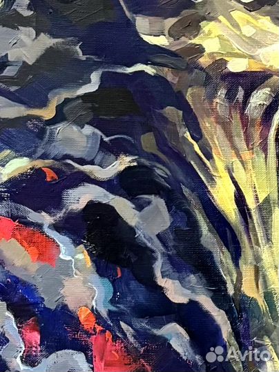 Картина маслом на холсте. Фобии