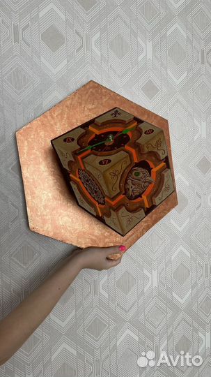 Авторские 3D часы иллюзия