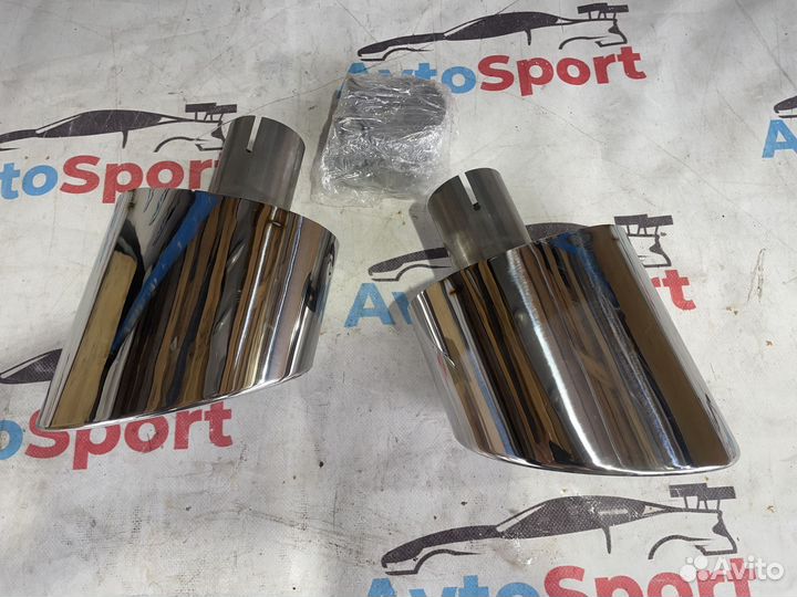 Насадки на выхлоп для Audi A5 B9 стиль RS5