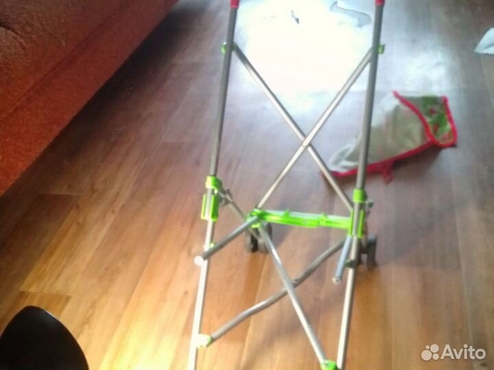 Коляска санки детская игрушечная