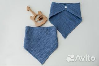 Слюнявчик нагрудник новый 3 шт