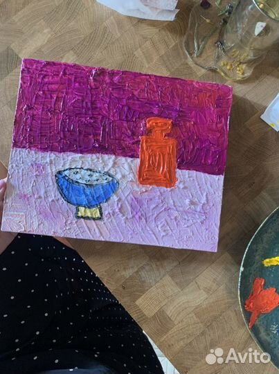 Картина маслом арт