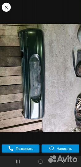 Бампер ваз 2110