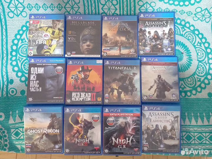Продам диски на Ps4 и Ps5