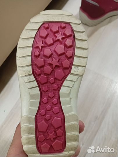 Зимние валенки для девочки 25 размер
