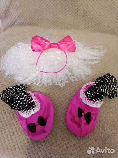 Новогодний костюм для девочки. Кукла LOL