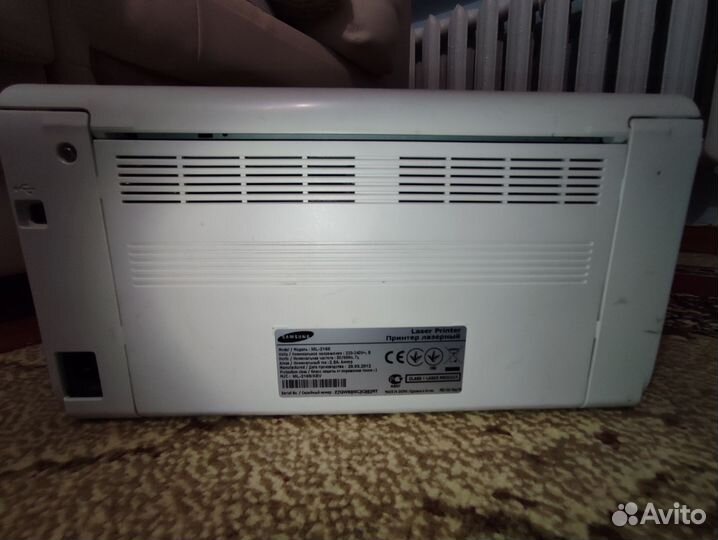 Принтер лазерный Samsung ML -2168, ч/б
