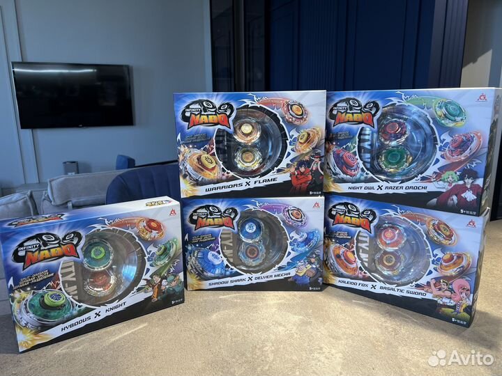 Infinity nado наборы Split 2 волчка