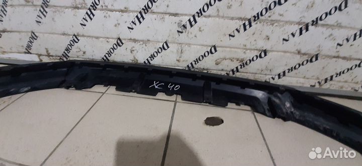 Юбка переднего бампера Volvo V60 2 Cross Country