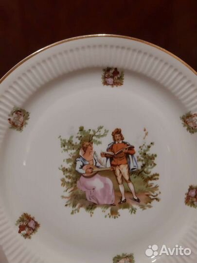 Столовый сервиз Польша. Тарелки Чехословакия