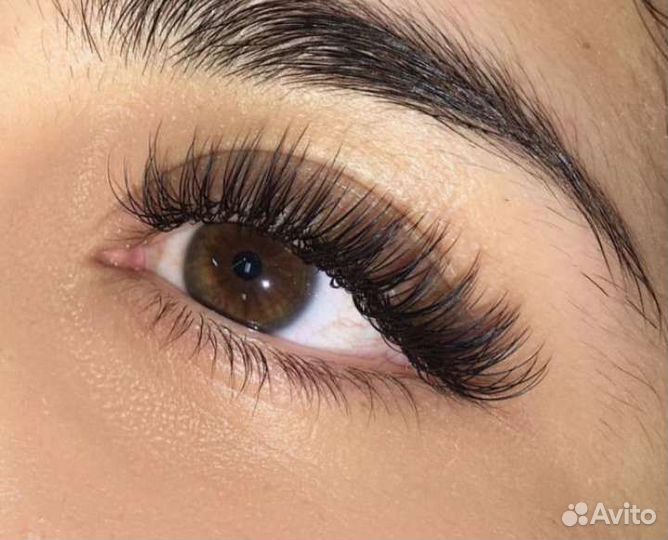 Наращивание ресниц на дому