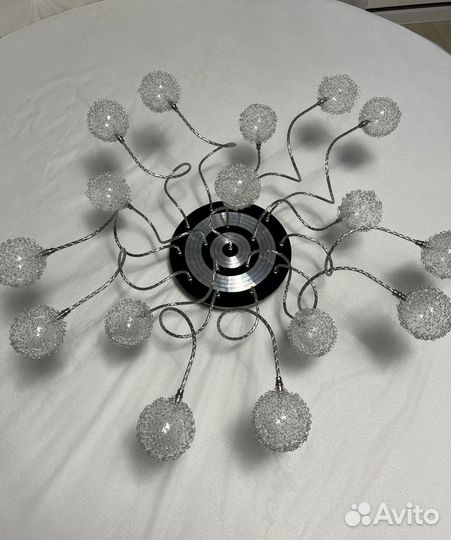 Люстра потолочная бу