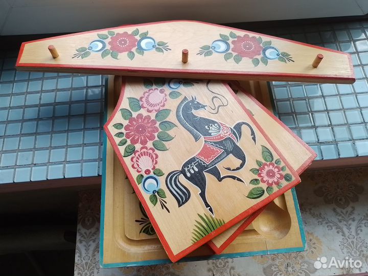 Доски разделочные для кухни, ручная роспись