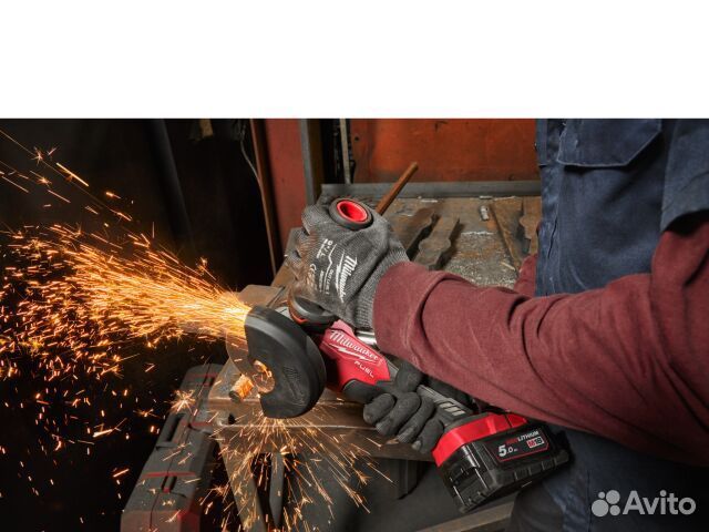 Акк. ушм M18 fsag125X-0X fuel Мilwaukee