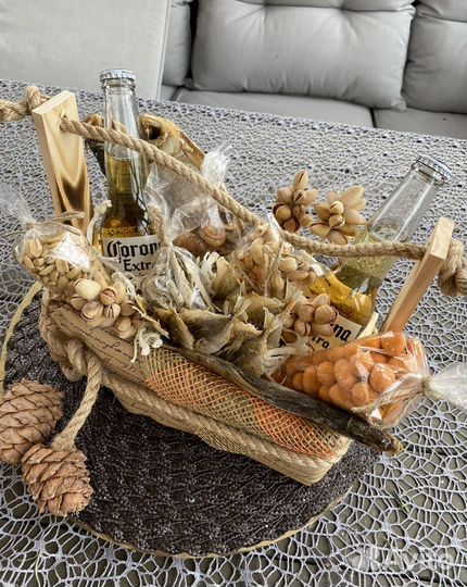 Мужские букеты съедобные