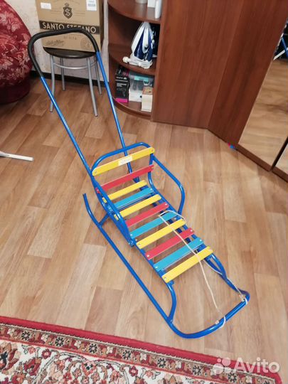 Детские санки зимние