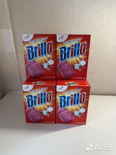 Губки brillo моющие