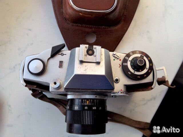 Зеркальный пленочный Киев-15, объектив Гелиос-81