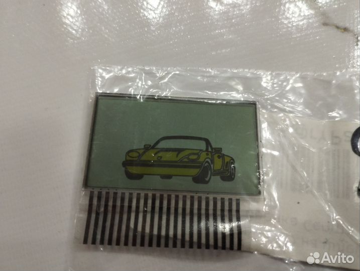 Дисплей LCD на шлейфе для брелка Cenmax ST5/5A