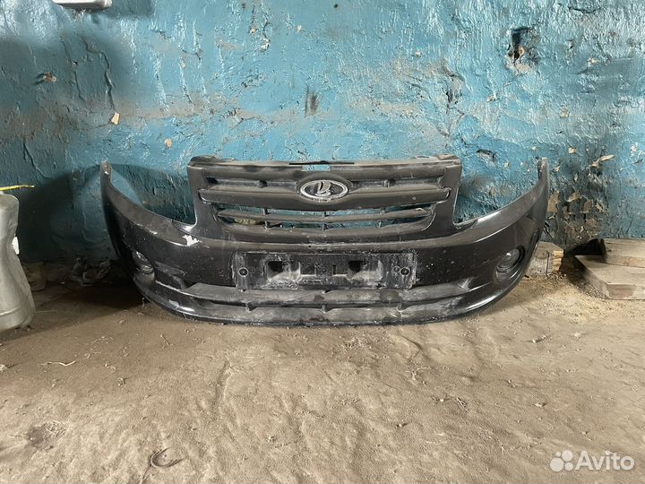 Бампер передний лада гранта 2017