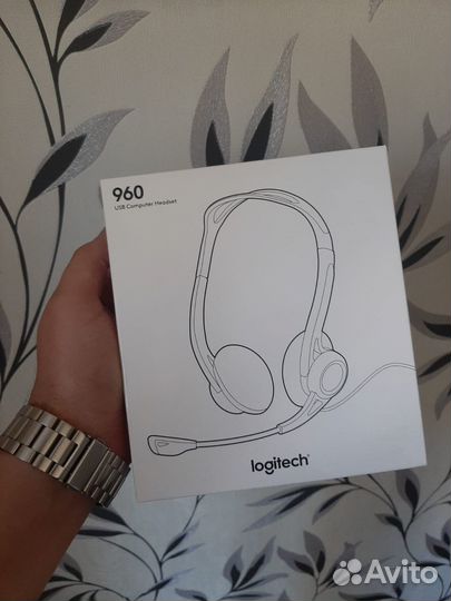 Компьютерная гарнитура Logitech PC 960 новая