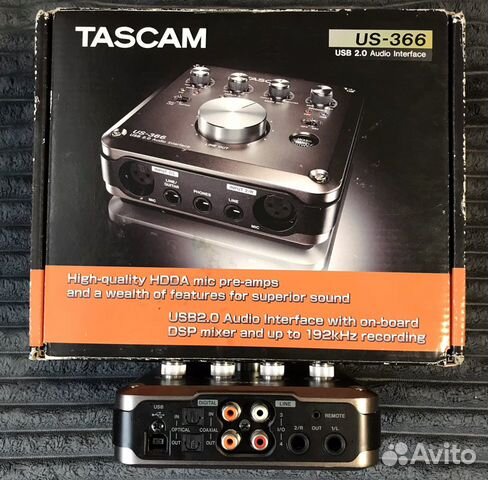 Tascam US-366 — USB-аудиоинтерфейс объявление продам