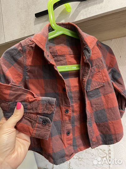 Рубашка mothercare 80 см