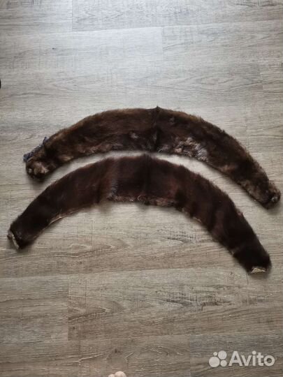 Меховой воротник норка