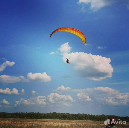 Полет на параплане