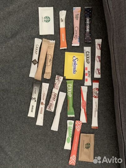 Сахарные пакетики