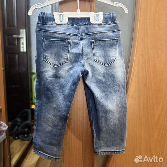 Джинсы для девочки 80-86