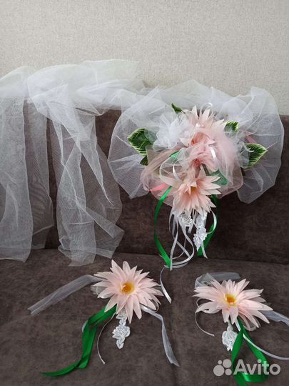 Свадебные аксессуары для машины