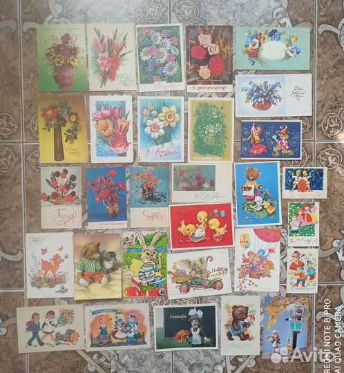 Открытки 1950- х годов