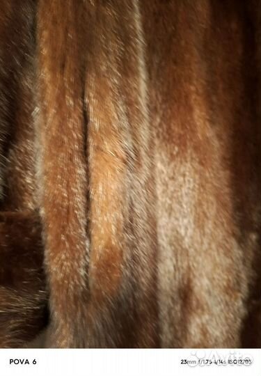 Шуба норковая 58 60