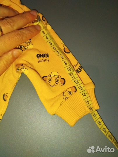 Свитшот и штаны для новорожденных на выписку 50 см