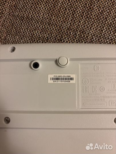 Клавиатура беспроводная logitech k270