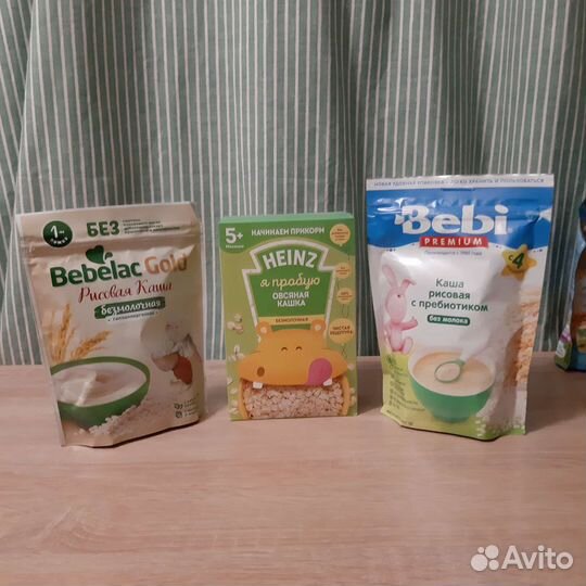 Детские каши безмолочные
