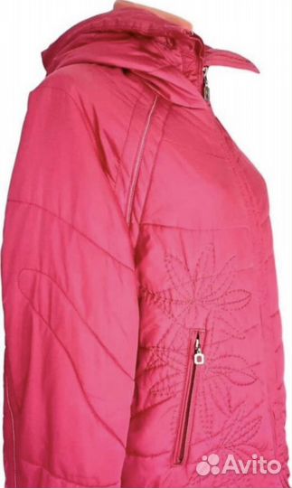 Куртка женская с капюшоном весна 52-54 размер