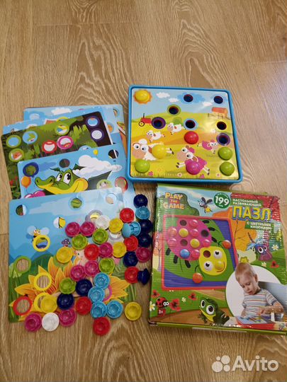 Набор развивающих игр для малышей от 3 лет