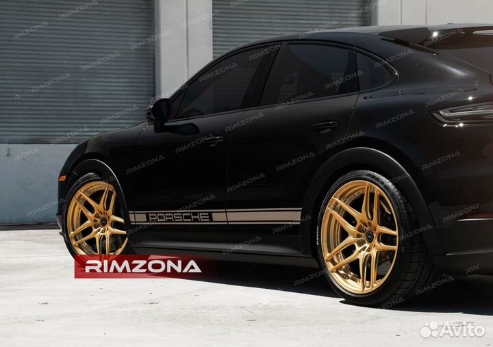 Кованые диски R22 anrky на Porsche Panamera