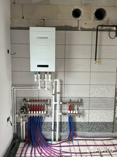 Монтаж водоснабжения, Отопления и теплого пола