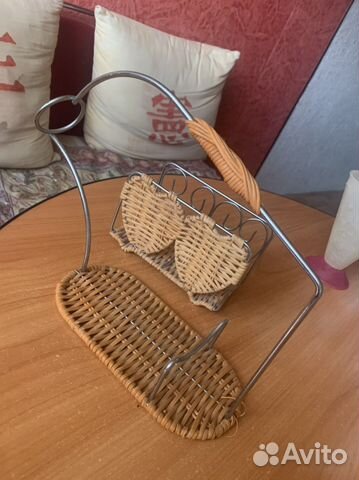 Подставка под винную бутылку и салфетница набор