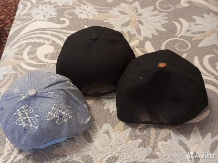 Кепка реперская с прямым козырьком