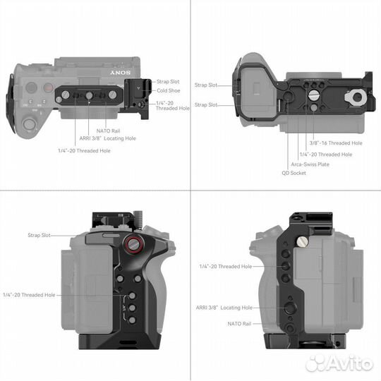 Smallrig 4183 Клетка для Sony FX3 / FX30 черная