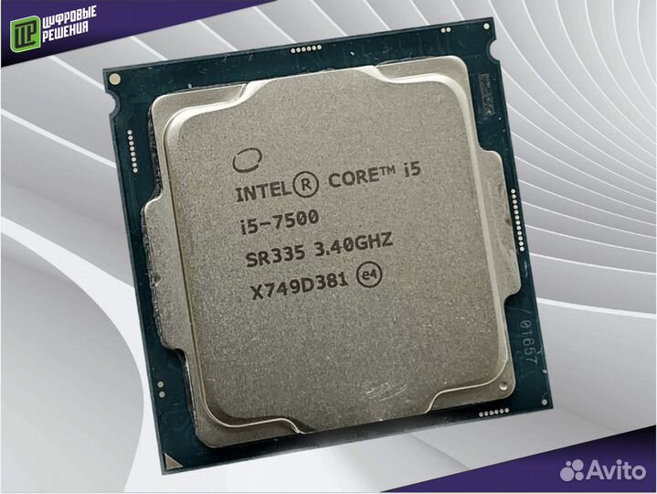 Процессор Intel Core i5 7500 OEM